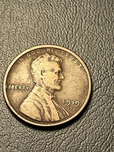 1919 S Wheat Penny - VF - B301