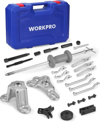 #ad WORKPRO 27PC 9 Way Slide Hammer Puller Set Wheel Hub Removal Tool Bearing Puller $79.99