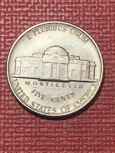 Rare 1981 P Jefferson nickel Minting Error Letters On Rim - Picture 2 of 4