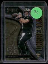 2020 Panini Select #U17 Drew Brees Unbreakable