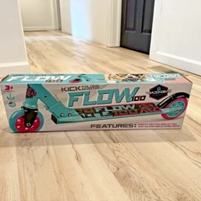 Madd Gear Flow 100 Kids' Folding Kick Scooter Lightweight Pink New Sealed