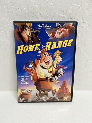 Home on the Range (DVD, 2004) Walt Disney Clean Complete w/ Insert DVD Guide