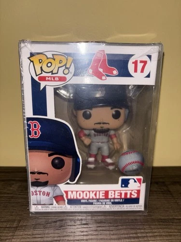 Funko Pop MLB Boston Red Sox Mookie Betts #17 Collectible Figure