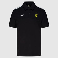 Scuderia Ferrari F1 Men's Polo Shirt Black