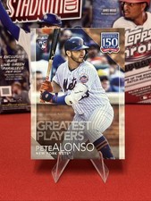 2019 Topps Update Series - 150 Years - Greatest Players Pete Alonso #150-31 (RC)