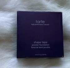 tarte Shape Tape Powder Foundation 60H Mahogany NEW IN BOX FREE SHIPPING