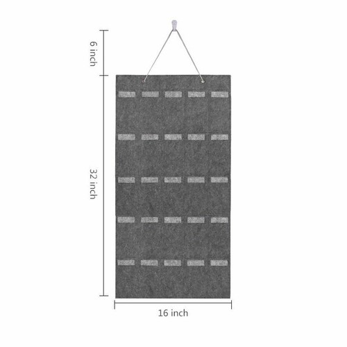Hanging Sunglasses Storage Bag Display Felt Wall Stand Glasses Holder Organizer - 第 6/14 張圖片