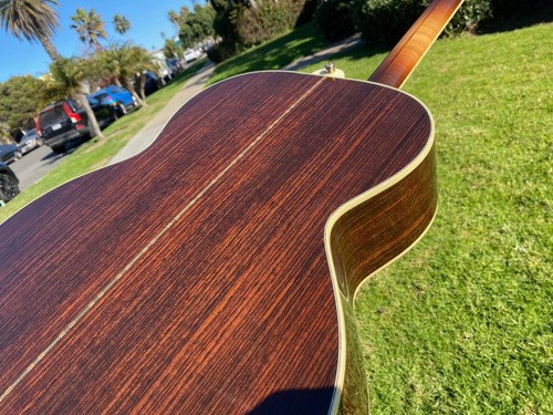 Gibson Custom Shop SJ-200 Custom Rosewood Sunburst Abalone Acoustic w/ VIDEO - Picture 20 of 24