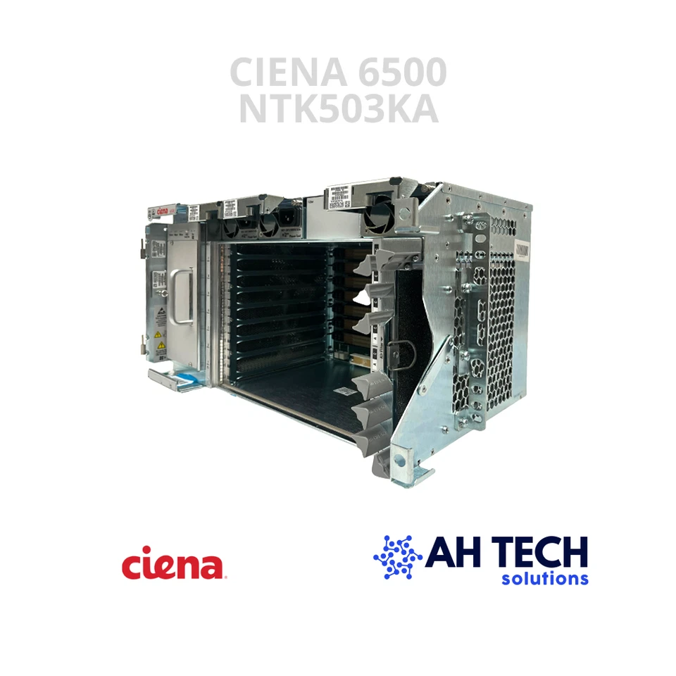 CIENA NTK503KA OME 6500, 7 Slot Chassis + 3 Power Supply + Fan, *Free Shipping* - Image 4 of 4