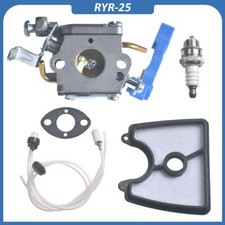 Carburetor For Husqvarna 125B 125BX 125BVX Blower Carb w/ Air Filter Gasket Kit
