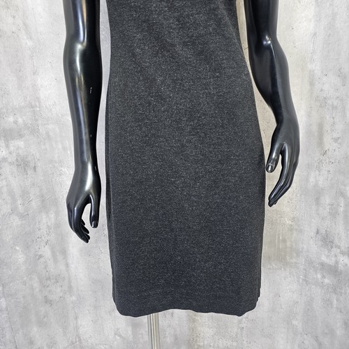 Abito tubino MM.Lafleur donna 8 Lydia senza maniche girocollo scollo barca grigio scuro - Foto 3 di 8