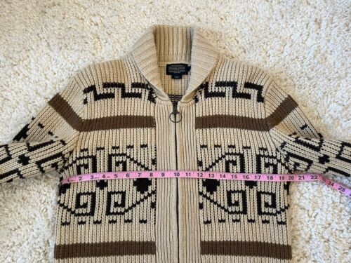 Pendleton Westerley Wool Cardigan Sweater Big Lebowski Authentic Men’s XS Small - Picture 4 of 11