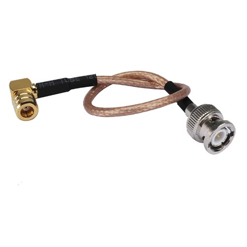 BNC Male to SMB RA Female Right Angle DAB Digital Radio Antenna Adapter Cable 2m - Zdjęcie 4 z 4