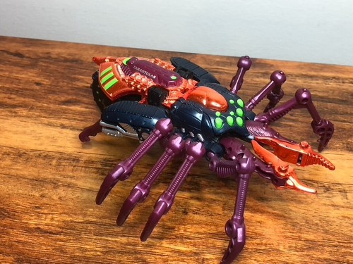 3 Vintage Transformers Beast Wars: Silverbolt Tarantulas Razorclaw Kenner Hasbro - Picture 3 of 18