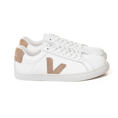 New Collection! Veja Esplar Women/Men Sneaker Extra White / Black, EU 34 - 41