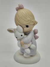Precious Moments Jesus Loves Me E- 1372/G 1978 Jonathan  David Enesco taiwan