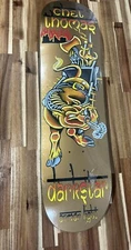 Darkstar Chet Thomas Pro Armor Light Bull Traditional Art Skateboard Deck 8.375