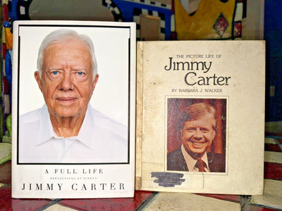1st Ed.  A Full Life:Reflections at 90, JIMMY CARTER, Hardcover & A Picture Life