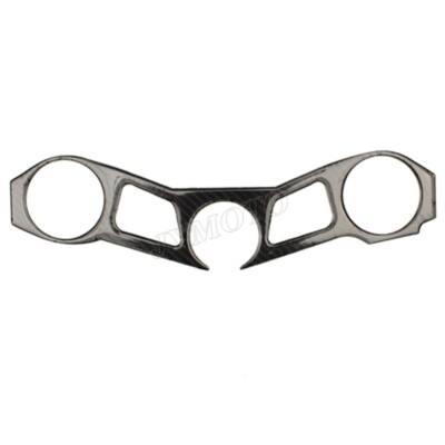 Fits Kawasaki Nijna ZX-10R 2011-2015 Upper Triple Trees Clamp 3D Sticker Carbon