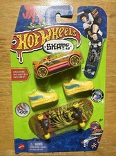 Hot Wheels Skate Tony Hawks Car And Fingerboard Set Hi-beam. Free Shipping