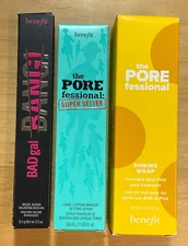 Benefit the Pore fessional & Bang cosmetics