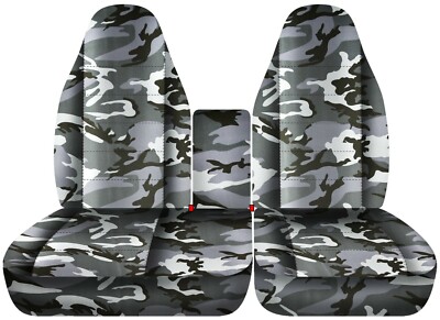 Truck seat covers Fits 1997-2003 Ford F150 40-60 highback with console black tan