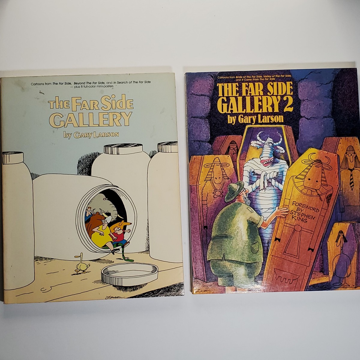 洋書 マンガ ゲイリーラーソン　A FAR SIDE COLLECTION 2冊 Amazon.com: The Far Side® Gallery 2: 9780836220858: Larson