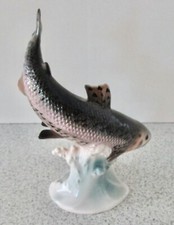 VINTAGE GOEBEL - WEST GERMANY - RAINBOW TROUT  FISH CS 210 - EXCELLENT