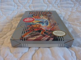 NINTENDO NES CASTLEVANIA III DRACULA'S CURSE VIDEOGIOCO SCATOLA INSERTO MANUALE 1990