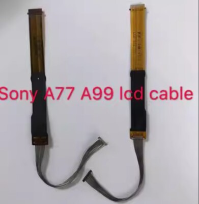 1pc Genuine Sony SLT-A57 A65 A77 A7 A99 Objektiv Hinge LCD Flex Kabel Ribbon