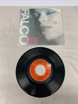 FALCO Jeanny & Manner Des Westens /  Jeanny  German 7  45 RPM w/PS A&M
