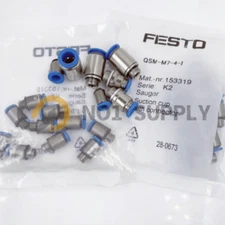 10PC NEW FESTO QSM-M7-4-I 153319 Connector Fast delivery