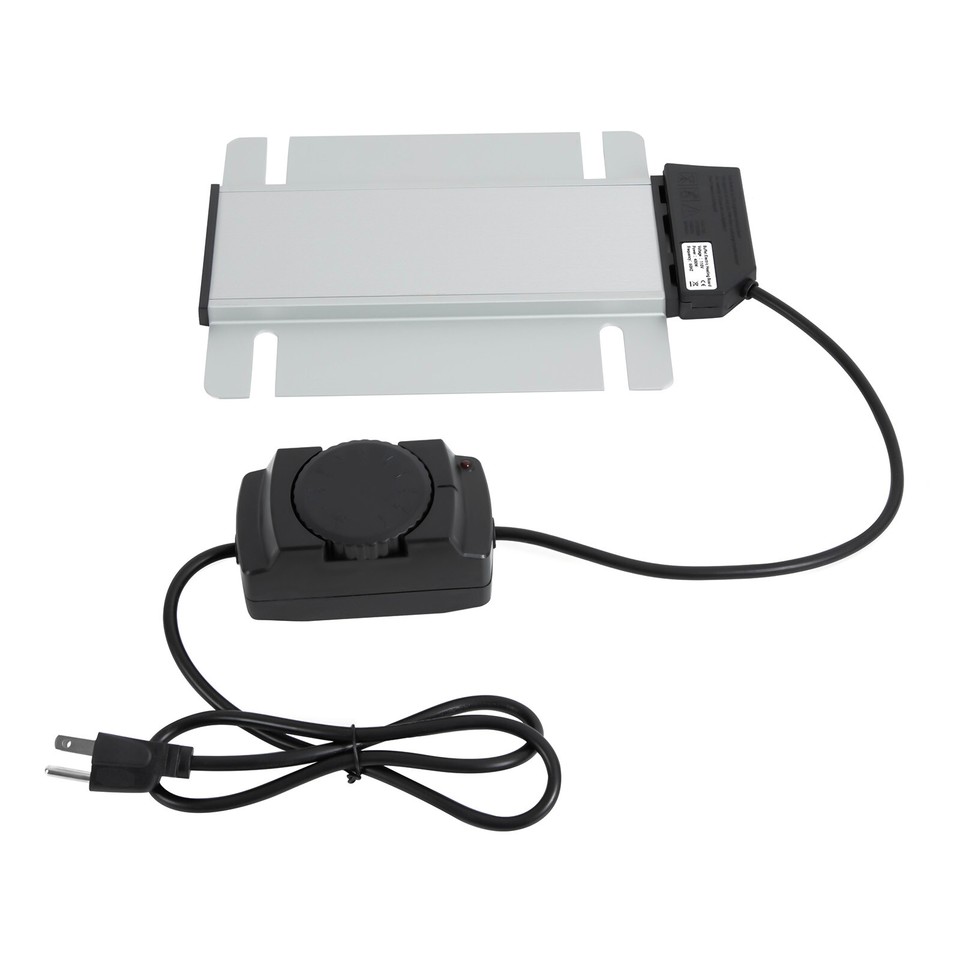 3 Tray Rectangular Buffet Server Warming Tray Food Warmer Adjustable