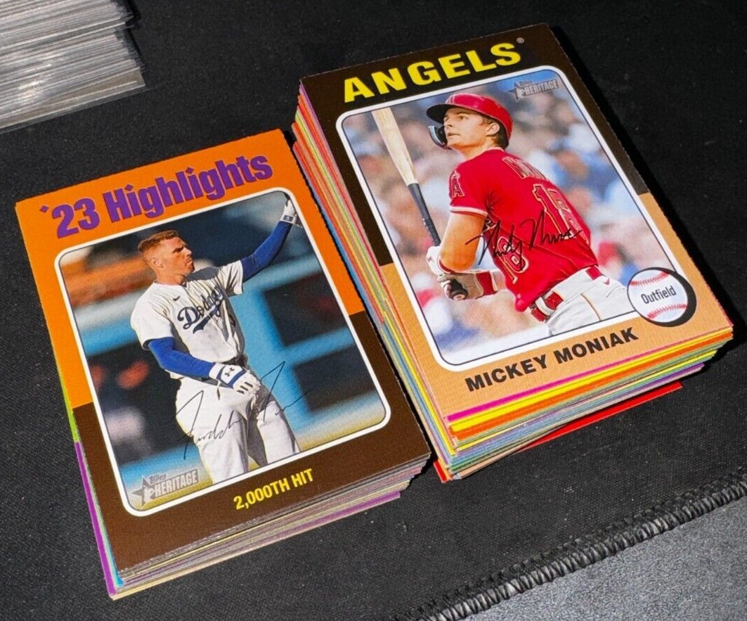 2024 Topps Heritage Baseball Short Prints – #1-100 – You Pick The Card!