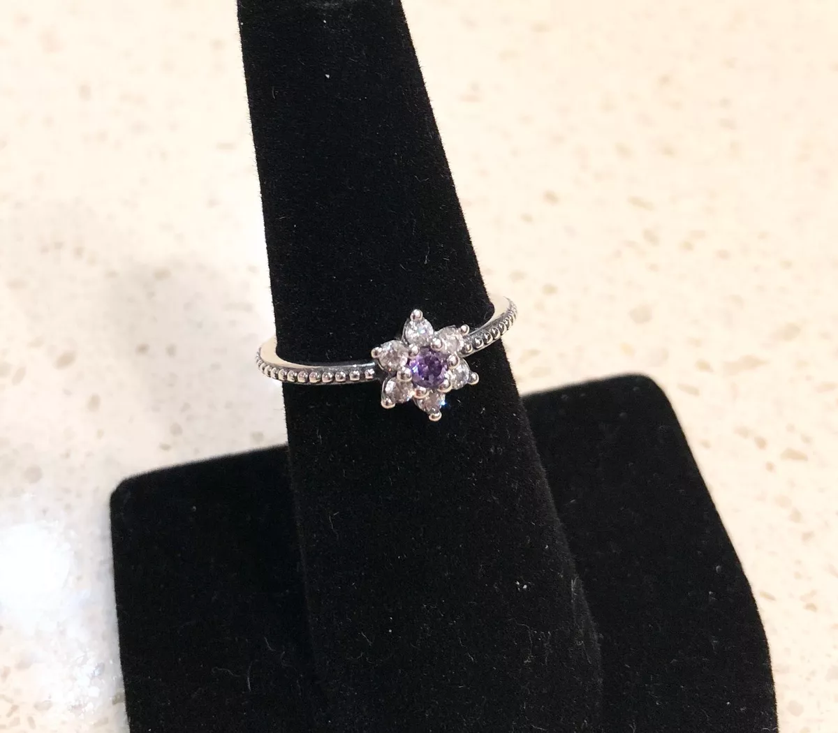 Pandora forget on sale me not ring