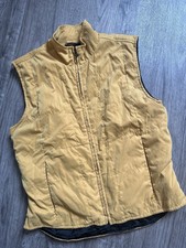 Faconnable Puffer Vest Yellow Spring Summer Casual Lounge Women Small S