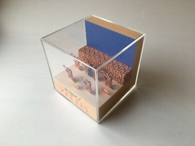 The Legend of Zelda Nintendo NES Classic First Dungeon Shadow Box Art 3.5"