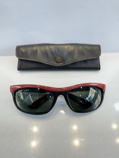 Vintage Rare Ray Ban Balorama Red Sunglasses Bausch And Lomb Bl B l With Case
