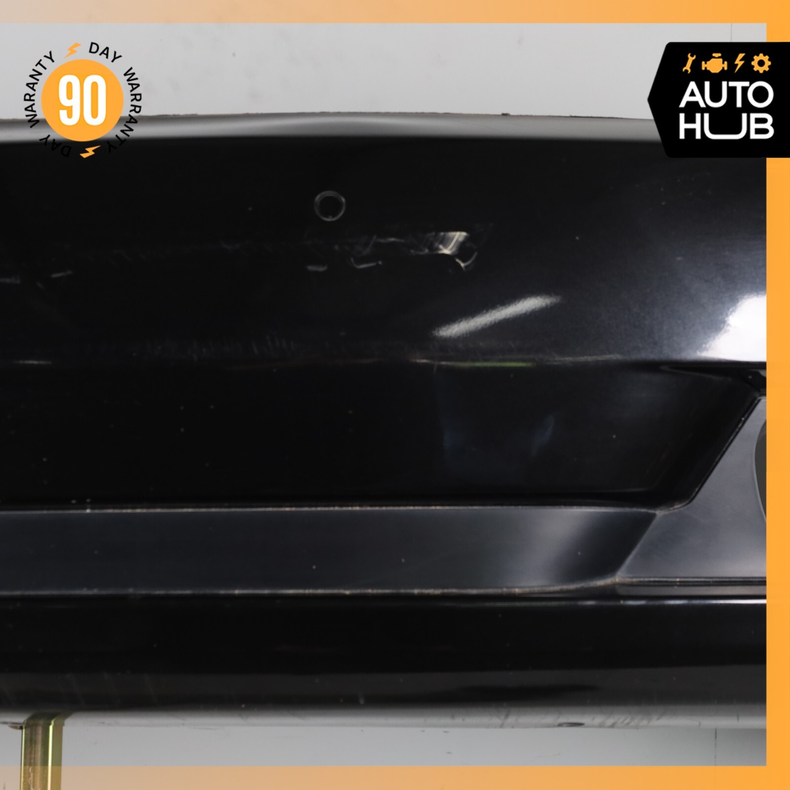 09-13 Maserati Quattroporte S GT S M139 Sport Rear Bumper Cover Black OEM 68k