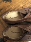 Studio Belvedere Bay Bridge Men's Size 14D Brown Pebbled Leather Oxford Shoes — photo 9