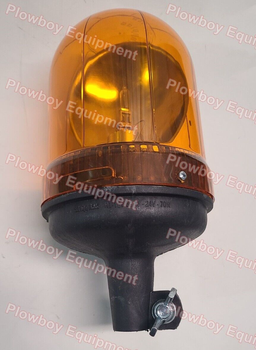 Pipe Type AMBER Rotating Beacon for John Deere A-EPMRTFLX