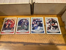 1- 1990 Fleer Football Complete Set 1-400 Montana Sanders Marino Elway Bo Rice