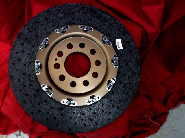 Ferrari Part 220676 Rear Ccm Rotors Fits F430 Challenge BREMBO  