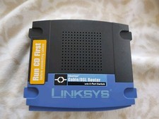 Cisco Linksys EtherFast Cable/DSL Router Switch BEFSR41 4 Port- NO Power Cord