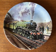 Davenport Pottery Plate The Flying Scotsman Great Steam Train Limited Edition 88
