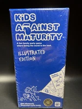 Kids Against Maturity Card Game Illustrated Edition Family Fun Party Game