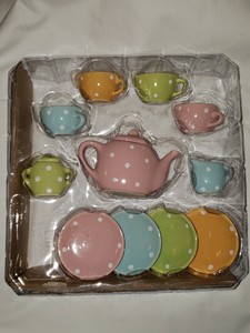 porcelain toy tea set