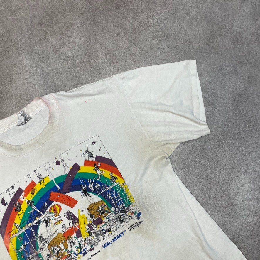 Wamart T-Shirt Mens Childrens Miracle Network Single Stitch Tee White, XL image 3