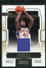 2009-10 Panini Classics Timeless Threads /265 Jordan Hill #167 Rookie RC