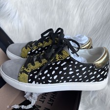 Kenneth Cole Kam Sneaker Animal Print Flats Women's 8.5
